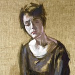 M-144: Karola Ramas, 1962, 101x75,5cm, Öl/Gouache auf Leinwand