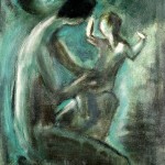 M-256: Maternité, undatiert, 90x70cm, Öl auf Leinwand