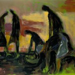 M-526: Herbst, 1991, 90x110cm, Öl auf Leinwand