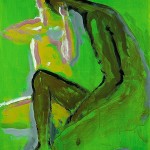 M-528: Paar, 1991, 110x90cm, Mischtechnik auf Leinwand